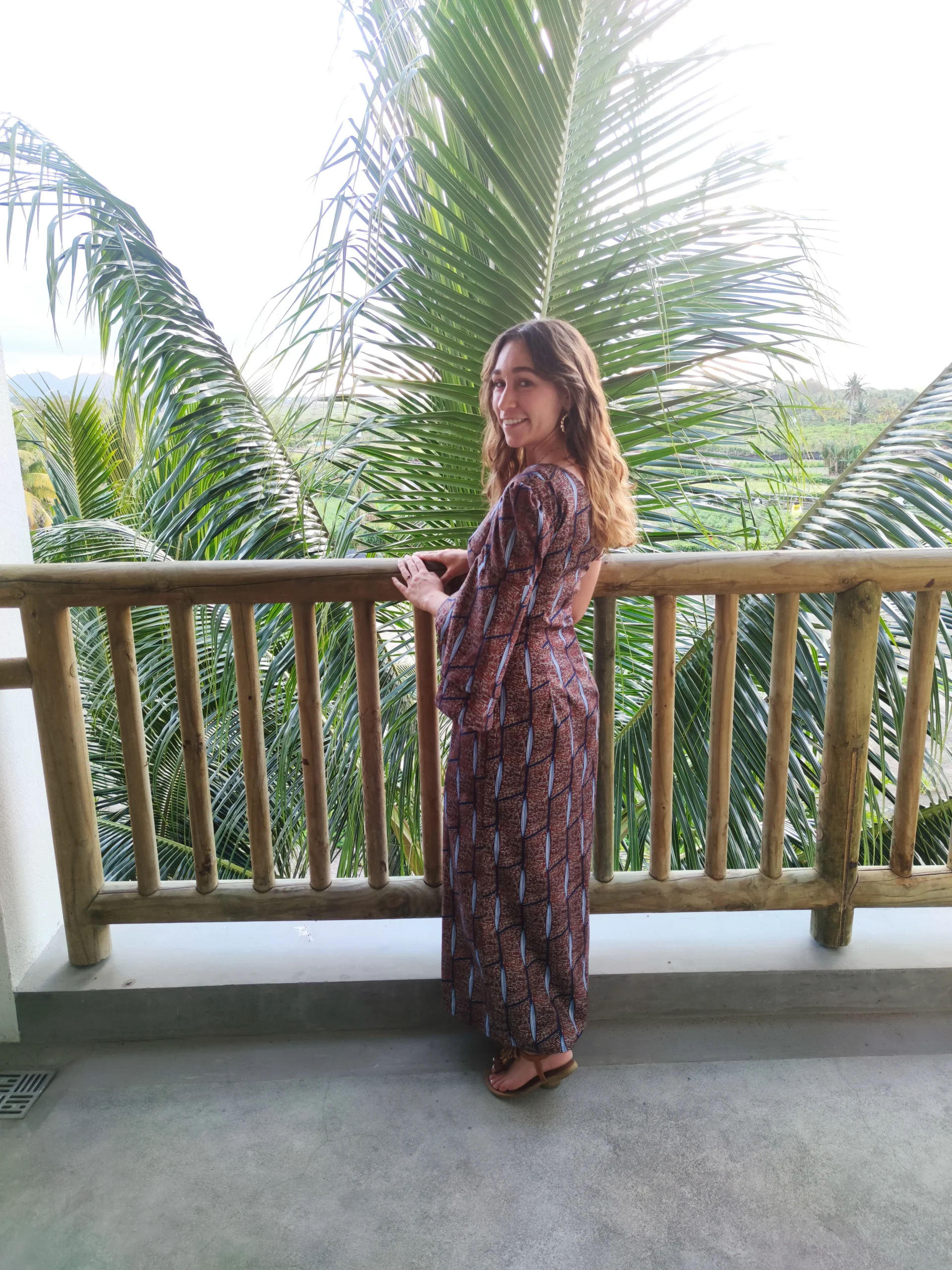 robe longue mono manche