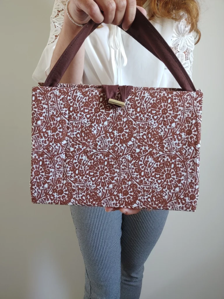 Sac à main marron